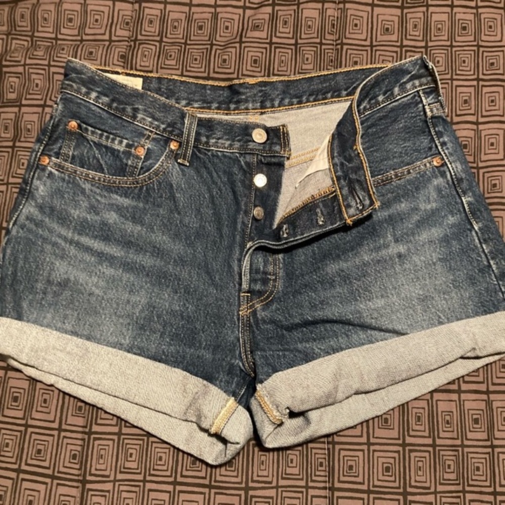 COPY - Vintage Levi 501 High Waist Denim Shorts